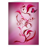 Caliope Card (Red/Pink)
