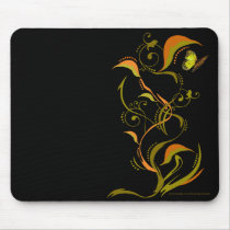 Caliope Mousepad (Gold) by CherylDanielsart Caliope Mousepad (Gold)