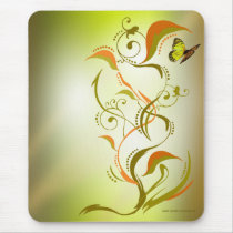 Caliope Mousepad (Gold/Yellow) by CherylDanielsart Caliope Mousepad (Gold/Yellow)
