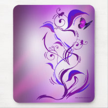 Caliope Mousepad (Purple/Blue) mousepad