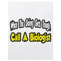 Call a Biologist Personalized Flyer