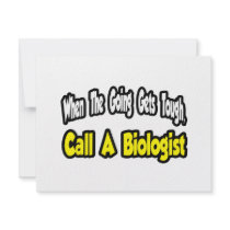 Call a Biologist Custom Announcement