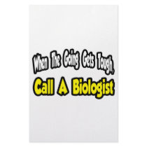 Call a Biologist Stationery Paper