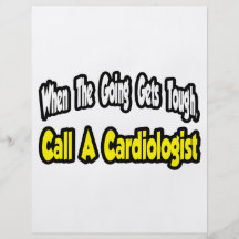 Call a Cardiologist Flyer Design