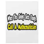 Call a Mathematician Personalized Flyer