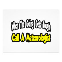 Call a Meteorologist Invite