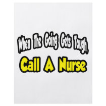 Call a Nurse Full Color Flyer