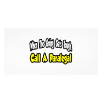 Call a Paralegal Picture Card