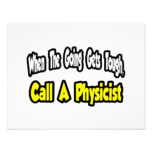 Call a Physicist Custom Announcement