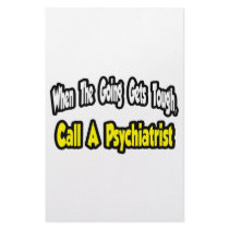 Call a Psychiatrist Customized Stationery