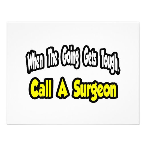 Call a Surgeon Personalized Invites
