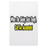 Call an Accountant Personalized Stationery