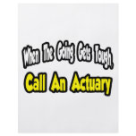 Call an Actuary Flyer Design