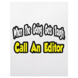 Call an Editor Custom Letterhead