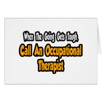 Call an Occupational Therapist cards