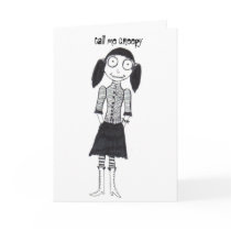 Call me creepy cards by loudesigns Call me creepy cards