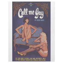 'Call Me Gay' - '60s lesbian pulp novel letterhead by spyderfyngers 'Call Me Gay' - '60s lesbian pulp novel letterhead