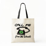 Call Me, I'm Old School With Retro Telephone bags