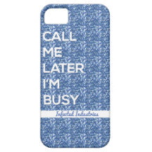 Call me later, I'm INFECTED. iPhone 5 Covers
