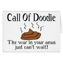 Call Of Doodie Card