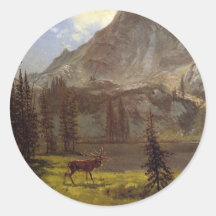 Call of the Wild - Albert Bierstadt Sticker