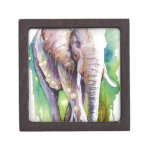 Call of the Wild Elephant Jewelry Box