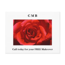 Call today for your FREE Makeover, C M B postcards by Rmunnie Call today for your FREE Makeover, C M B postcards