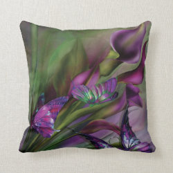 Calla Lilies Art Designer Pillow