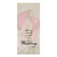 Calla Lilies Wedding Invitation