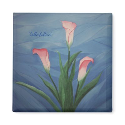 "Calla Lillies" Magnet by kghill