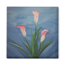 "Calla Lillies" Magnet by kghill "Calla Lillies" Magnet