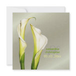 Calla lillies/wedding Invitations