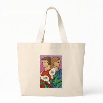 Calla Lilly Tote Bags