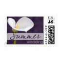 Calla Lilly Summer Wedding stamp