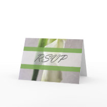 Calla Lily 1 RSVP Wedding Cards