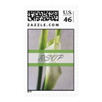 Calla Lily 1 RSVP Wedding Stamp
