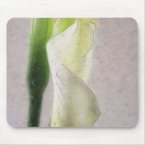 Calla Lily 1 Watercolor Mousepad