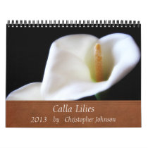 Calla Lily 2013 Calendar calendars
