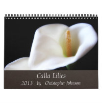 Calla Lily 2013 Calendar calendars