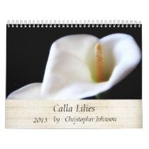 Calla Lily 2013 Calendar calendars