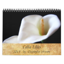 Calla Lily 2013 Calendar calendars