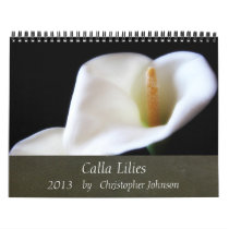 Calla Lily 2013 Calendar calendars