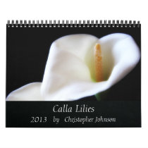 Calla Lily 2013 Calendar calendars