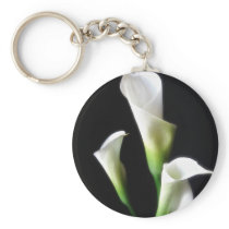 Calla Lily 3 Keychain