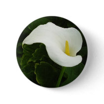 Calla Lily 8 Painterly Buttons