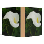 Calla Lily 8 Watercolor Binder