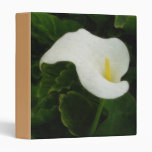 Calla Lily 8 Watercolor Binder