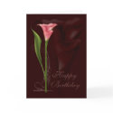 Calla Lily Birthday cards by RainbowCards Calla Lily Birthday cards