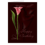 Calla Lily Birthday Cards