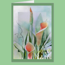 Calla Lily Blank Notecards cards